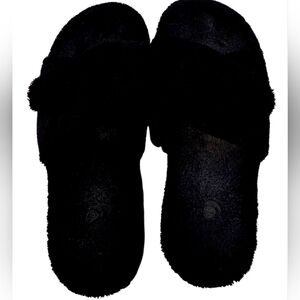 Acorn Slippers Black Size 5.5-7.5